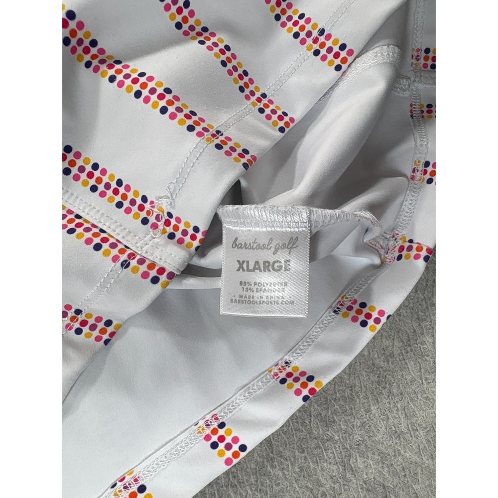 Barstool Sports Sleeveless Golf Shirt (Women's XL) White - Picture 9 of 10